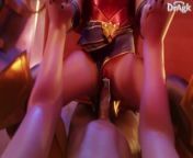 POV - Wonder Woman gets Missionary Fucked and creampied from wonder woman titjob