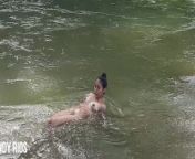 BATHING NUDE OUTDOORS from sexy bhabi bathing nude secretly captured