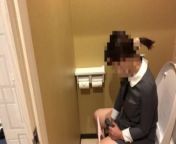 Girl who masturbates violently after peeing from peeing se