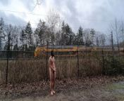 Flashing the Train - Naked woods walk from rani chatarji nude bo
