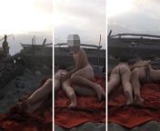 Strangers caught us masturbating on nudist beach in Maspalomas Dunes Canary with cumshot Part 1 from nudist family miss jr beauty