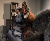 Female Wolf have some fun with Arcanine HD by h0rs3 from feral wolf pussy knotting