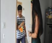 I don't have to pay the plumber for his work and I offer him my body- porn in Spanish from view full screen indian porn video of busty girls nude fingering