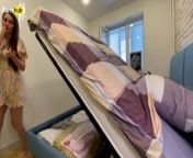 Vaginal gift of fate STEPMOM stuck under the bed. from www dhiswary rai porn
