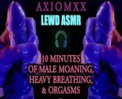 (LEWD ASMR) 10 Minutes of Male Moaning, Heavy Breathing, Groaning, & Orgasm Sounds from yaoi asmr r18 classroom