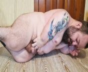 Midget jerks off his dick very fast and cums before the dick gets hard! from dwarf male