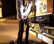 Angela Doll - I get fucked hard and squirted on by a trucker at a highway rest area from rkst