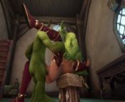 An Elf has a Threesome with two Goblins | Warcraft Parody from reven fuck woder woman cartoon xxx