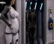 SEXVERSE Gameplay #03 Fucking and Impregnating Miranda(Mass Effect) from effec