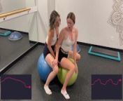 Vibes and Big Bouncy Balls | Public Lush | Serenity Cox & Nadia Foxx from gym ball