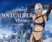 Kenzie Taylor As SOULCALIBUR's IVY VALENTINE Summons Your Mighty Sword from gromwoid lolibooru sword 3d