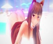 HOLO Spice & Wolf WANTS YOU TO FUCK HER SPECIAL VIDEO CREAMPIE CUM DELUXE from holyo