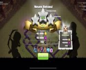 TH8 destruction from clash of clans