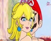 Mario and the princess peach - cutecartoon from bro sis xxx video