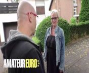 German Granny Judith Has Her Pussy Sprayed With Cum After Hardcore Fuck - AMATEUR EURO from judith