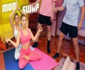 Super Hot Step Mothers Take Their Step Sons To A Tantric Sex Yoga Retreat - MomSwap from sxwap