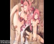 Sexy 2D Hentai Porn Animations~! (MagicalMysticVA NSFW Voice Acting Compilation) from lsb 014 pimpandhost actress sexy