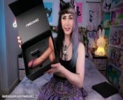 RealCock2 Dirk Unboxing! Reviewing World's Most Realistic Dildo - RealDoll - Aestra Azure from realdoll realcock2 dildo