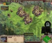 【Age Of Empire 2】007 2V6 we extend the peace time then finnally let them suck us from mongol