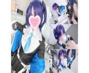 💙【Aliceholic13】Hayase YukaBlue Archive Cosplay OfficeLove Hentai creampie compilation from herion savitri sex leone blue film