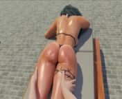 Away From Home - Part 93 - Sun Cream Massage By LoveSkySan from mom sun sexxxsy vedioamil actress saranya sex