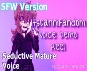 ItsDanniFandom Official Voice Demo Reel [SFW & NSFW] from bd actor kia