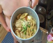 [Prof_FetihsMass] Take it easy Japanese food! [miso udon noodles] from miso souup