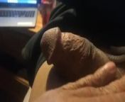 My first for 31st Jan. Massaging my deck so close to your face from mypornsnap nude pre 17