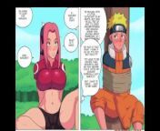 Naruto XXX Hentai Comic Threesome With Sakura And Hinata from coricat
