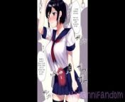 【Lewd Comic Doujin Dub】 &quot;Anime Girl Has Some 'Buggy' Fun~&quot;【Art: Fantia & Wasabizuke】 from hentai resort boin sexy doujin animexxx kah