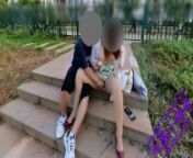 【Married Wife】Seduce a college student to fuck me in the wild, live broadcast for my husband. from 男友总爱看黄色直播正常么nf679 com nrw