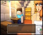 HornyCraft [MINECRAFT PORN Hentai game ] Ep.28 Alex in cooking apron gave me a boner from celebrities naked