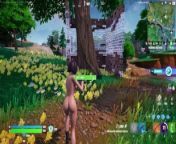 Fortnite gameplay (Rox nude) from rox fornite