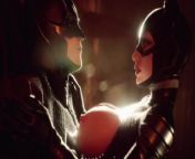 Catwoman fucks Batman in Wayne Manor from superhero sex cartoon