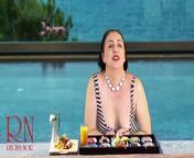 Regina Noir. Tits teasing at swimming pool. Nudist hotel. Nudism outdoors. from fkk nudist photo