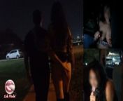 We went for a walk with my husband and his best friend and we ended up having a threesome in public from bhaiyon girl sex