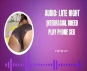 Phone Sex: Naughty Interracial Play from phone sex audio 2014