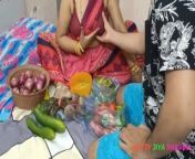 XXX Desi Bhabhi Fucked By Customer While Selling Vegetables. from desi ladki pissing video xxx